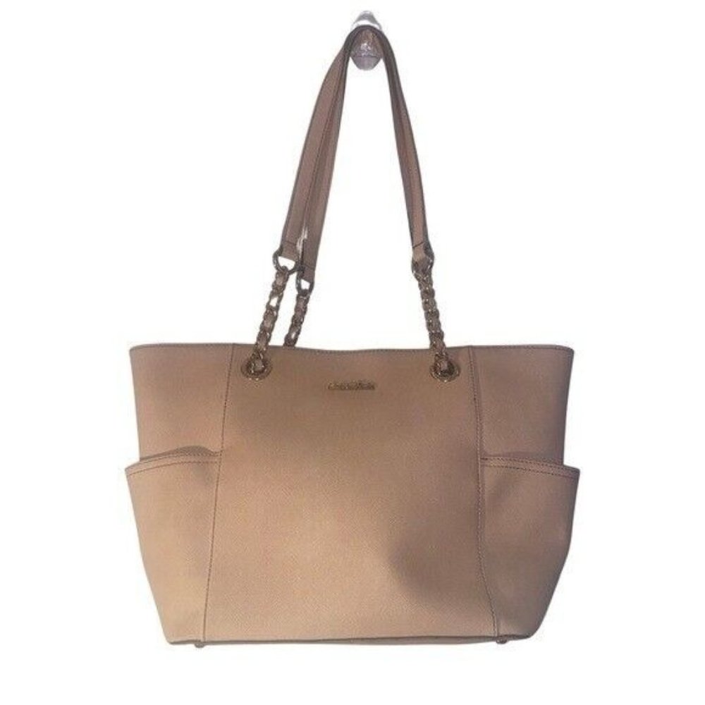 Calvin Klein Tan Tote Bag
